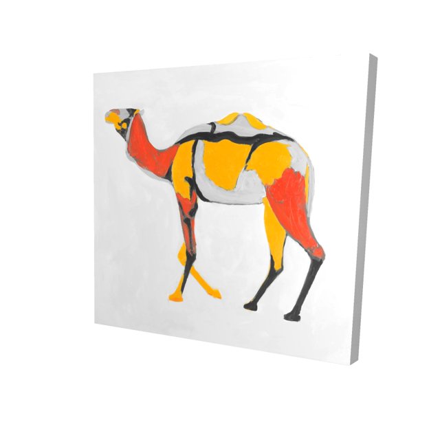 Abstract dromedary - 24"x24" canvas - Print on demand