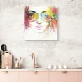 thumbnail image 4 of Fashion Gal II by Willow brook Fine Art Canvas Art Print, 1.5" x 30", 4 of 4