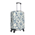 thumbnail image 3 of Balery Luggage Cover Vintage Blue Floral Print Suitcase Covers for Luggage Elastic Washable Suitcase Protector Fits 18-32 Inch Luggage-X-Large, 3 of 9