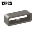 thumbnail image 2 of 【24mm】【12PCS】Universal Silicon Ring Buckle For Watch Straps With Rubber Rings Powerful Fixing Device Compatible With Watch Straps In Metal Leather And Other Materials. Watch Digital Couples Watch Set, 2 of 4