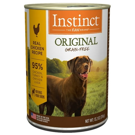 UPC: 0769949507109 | Instinct Original Grain Free Real Chicken Recipe Natural Wet Canned Dog Food by Nature s Variety  13.2 oz. Cans