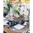 thumbnail image 2 of Christmas Cloth Napkins Set of 8, Snowflake Xmas Tree Botanical Berry Washable Reusable Dinner Cocktail Napkin for Kitchen Party Wedding Banquet Holiday Baby Shower Table Decor, 2 of 7