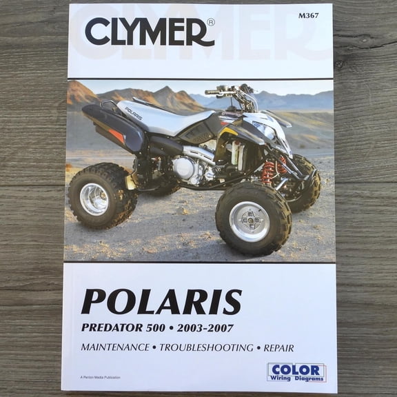 Service & Repair Manual for Polaris Predator 500 Quad ATV 2003-2007
