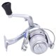 thumbnail image 3 of Carrete de pesca portátil, cañas de fundición con alambre de pescado, carrete giratorio, accesorio de pesca plateado, 3 of 10