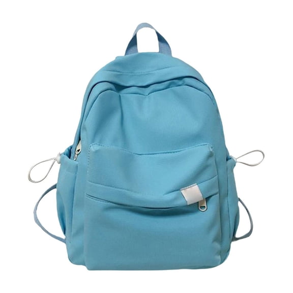 SUSHANG Student Schoolbag Female Pure Color Simple Leisure Backpack Campus Backpack Casual Daypack College Backpack for Women&Men