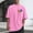 Pink, variant on EchfiProm Mint Green Graphic Tees for Men Shirts Valentine Cotton Crewneck Short Sleeve Heart Graphic Big and Tall Mens Tops 4XL