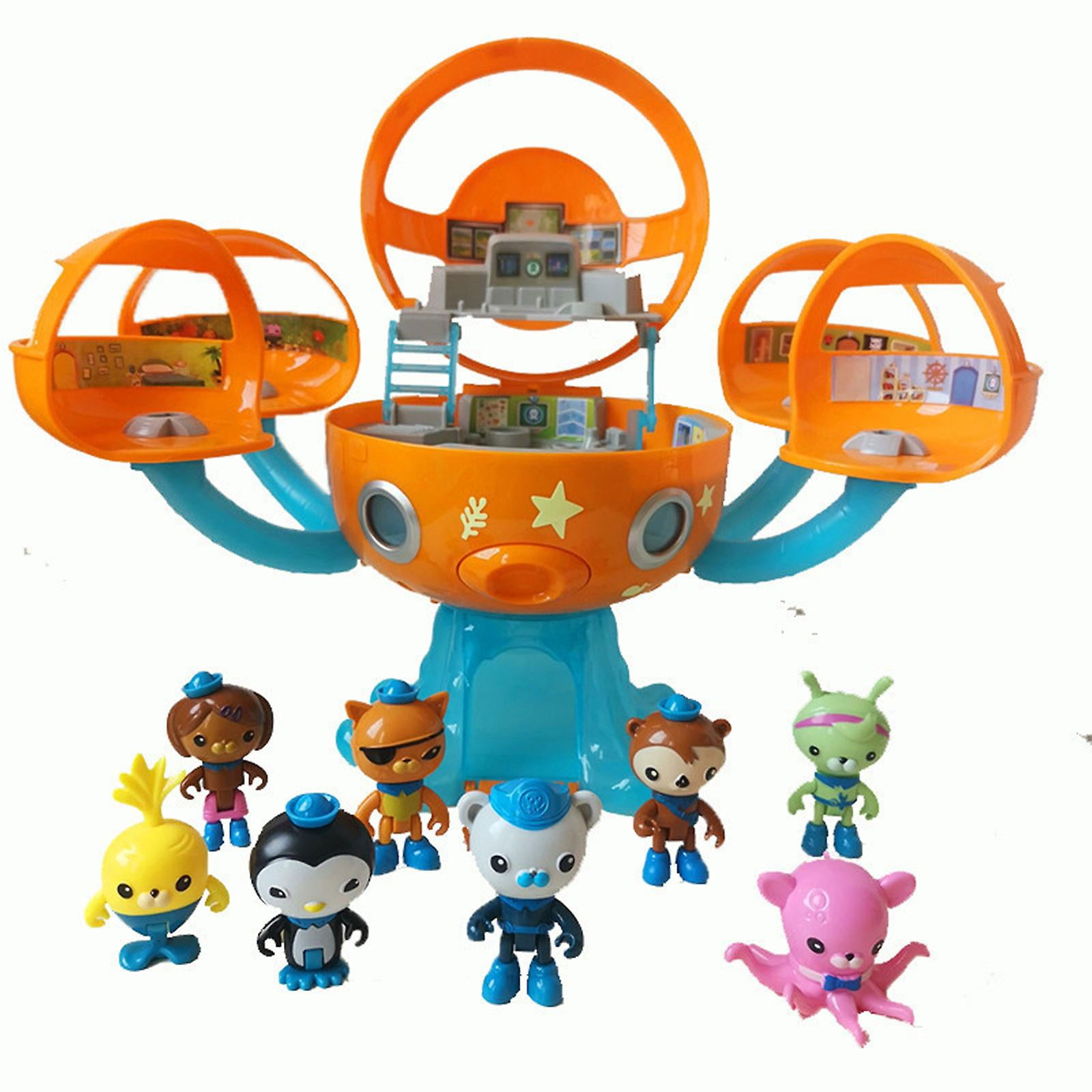 Octonauts Octopod Castle Playset Figures Adventure Barnacles Peso