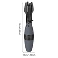 thumbnail image 2 of Rocket Coupe-Vent Réglable Flamme Bleue avec Verrou Rechargeable pour Camping Randonnée Bbq Activités Extérieures 1 Pce, 2 of 3