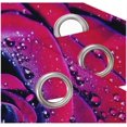 thumbnail image 3 of Rideaux Occultants Rose Rosée Romantique 2 Panneaux, Pétales de Fleurs Rouges Impression 3D Illets, Rideaux Thermiques Isolants pour Chambre Salle de Bain Salon (63 Pouces L x 63 Pouces H), 3 of 7