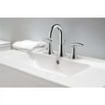 thumbnail image 4 of Ultra Faucets UF55310 Chrome Contemporary Collection Lavatory Widespread Faucet, 4 of 4