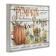 thumbnail image 4 of Stupell Industries Welcome Pumpkin Patch Holiday Painting Gray Framed Art Prints Wall Art, 20 x 16, 4 of 10