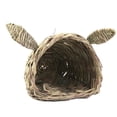 thumbnail image 4 of DOLITY Bunny Grass Tunnel Winter Straw Woven Comfortable Chew Toy Rabbit Straw Nest for, 4 of 9
