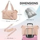 thumbnail image 3 of Bolsa de gimnasio MAXTOP para mujer, bolsa de viaje rosa con colchoneta de yoga, 3 of 7
