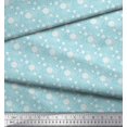 thumbnail image 3 of Soimoi Polyester Crepe Fabric Hexagon Shirting Print Fabric by The Yard 42 Inch Wide, 3 of 3