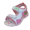 thumbnail image 3 of Girls sandals Riverside Shoe for Outdoor Hiking and sports Girls shoe with adjustable straps sizes 5 -10 Toddler, 9-13 little kid. With STRAWBERRY Design, 3 of 4