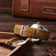 thumbnail image 2 of ANNEFIT Retro Watch Band 20mm, Crazy Horse Leather Watch Strap with Quick Release (Tan), 2 of 3
