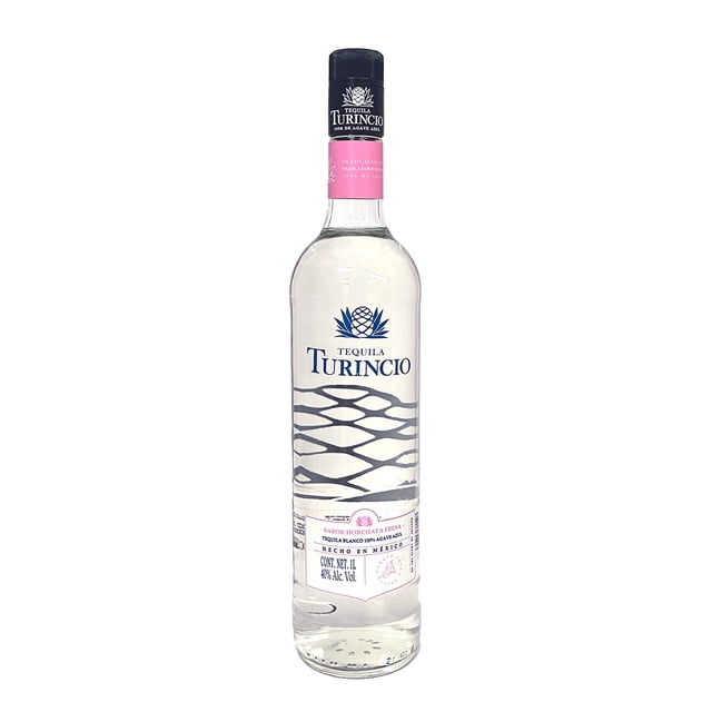 Tequila Turincio Blanco Sabor Horchata Fresa 1 L. Turincio Blanco