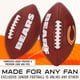 thumbnail image 3 of Fútbol americano Franklin Sports NFL Chicago Bears, talla juvenil, 3 of 8