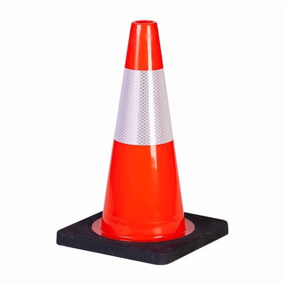 TruForceâ„¢ Traffic Cones w/ Rubberized Black Base