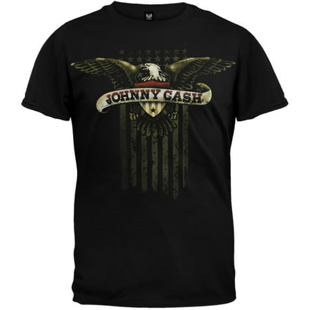 Johnny Cash - Cash Eagle T-Shirt (Best Way To Sell Clothes For Cash)