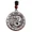 Snake, variant on Men's Personality Vintage Cut Out Round 12 Chinese Zodiac Dog Tag Pendant Horoscope Animal Sign Amulet Necklace with Chain Horse