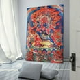thumbnail image 3 of Póster de pintura tibetana Thangka Chakrasamvara (3), pintura sobre lienzo, póster de arte de pared, impresión de imagen de desplazamiento, decoración de paredes de sala de estar, carteles para el, 3 of 6
