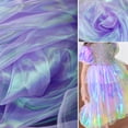 thumbnail image 4 of Tela de organza Qidekjjt Magic Purple holográfica, 10 m, 4 of 5