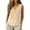 #111-Beige, variant on Shirts for Women Sleeveless Relaxed Fit Solid Color V Neck Cotton Linen Tees for Casual Outings