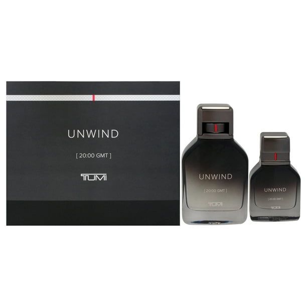 Unwind Tumi Juego de regalo de 2 piezas en spray EDP de 3,4 oz y 1 oz