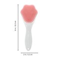 thumbnail image 3 of EeaseMX Cepillo facial de silicona, cepillo facial, cepillo de mano para limpieza facial, herramienta facial, 3 of 8