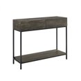 thumbnail image 1 of Crosley Console Jacobsen 2 Tiroirs en Frêne Brun, 1 of 14