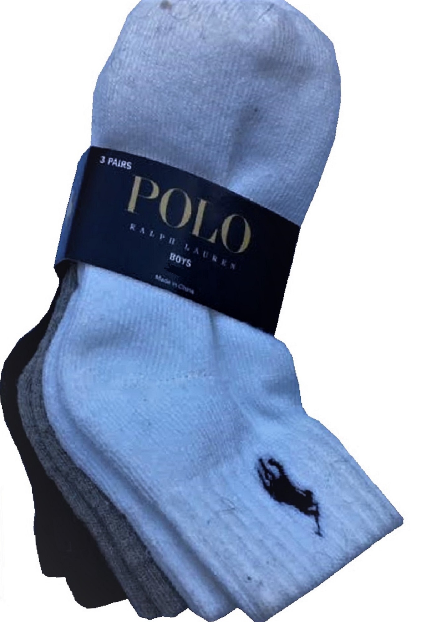Pack Quarter Socks, Size 