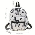 thumbnail image 1 of New Cute Funny Butterfly Backpack, Soft College Canvas Student School Bag, Small Backpack, 1 of 6