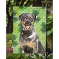 thumbnail image 3 of Carolines Treasures CK1794GF Shamrocks Rottweiler Flag Garden Size  Small multicolor, 3 of 3