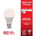 thumbnail image 2 of Energizer® Connect Smart A19 LED Light Bulbs, Warm White, Pack Of 2 Bulbs, 2 of 9