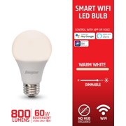 Energizer® Connect Smart A19 LED Light Bulbs, Warm White, Pack Of 2 Bulbs