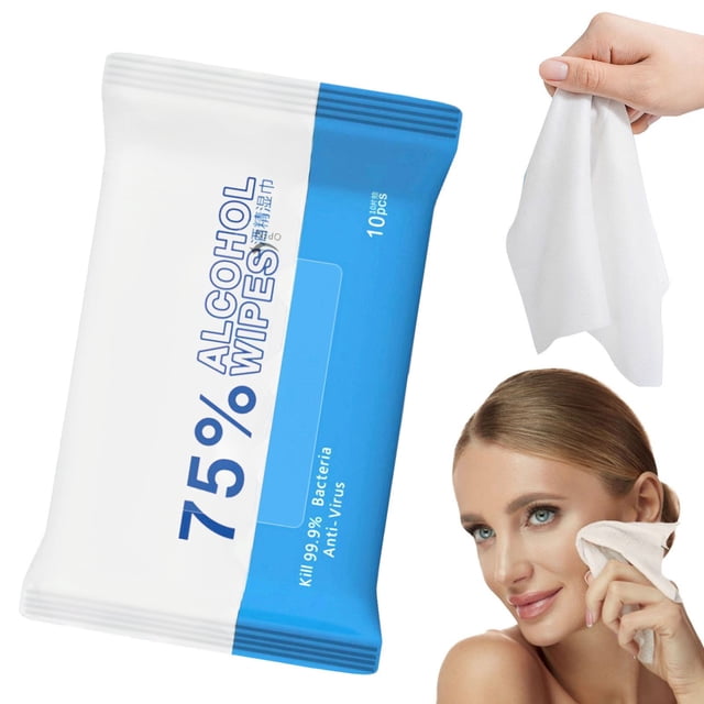 75% Hand Wipes Unscented Large Wipes Travel Home Classroom Camping Hand Wipes 1ml