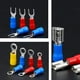 thumbnail image 5 of Conectores eléctricos, terminales eléctricos Juego de conectores planos con terminales aislados de 1200 piezas en una variedad de empalmes a tope y horquilla de engarce, 5 of 5