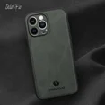 thumbnail image 4 of Cover For Apple 14 Plus Cases Slim Letaher Hard Coque For Apple iPhone 14 Pro Max Case Cover Magnet Phone Case For iPhone 14 Pro black for iphone14pro(6.1"), 4 of 5