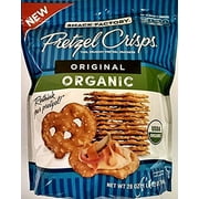 Snack Factory Pretzel Crisps, Original ORGANIC OU Kosher Parve 84 oz - 3 Bags of 28 oz NON GMO