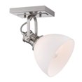 thumbnail image 2 of Golden Lighting 3118-1SF PW-OP Hines 1-Light Semi-Flush Mount avec Verre Opale & 44; Étain, 2 of 2