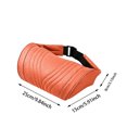 thumbnail image 3 of Ergonomic Car Neck Pillow, Memory Foam Car Headrest Support Cushion with Adjustable Strap, 3 of 4