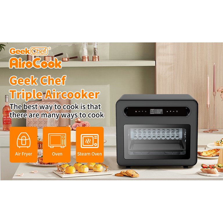 Geek Chef Steam Air Fryer Toast Oven Combo , 26 QT Steam Convection Ov