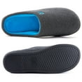 thumbnail image 5 of RockDove Men's Original Two-Tone Memory Foam Wide Slipper, 5 of 7