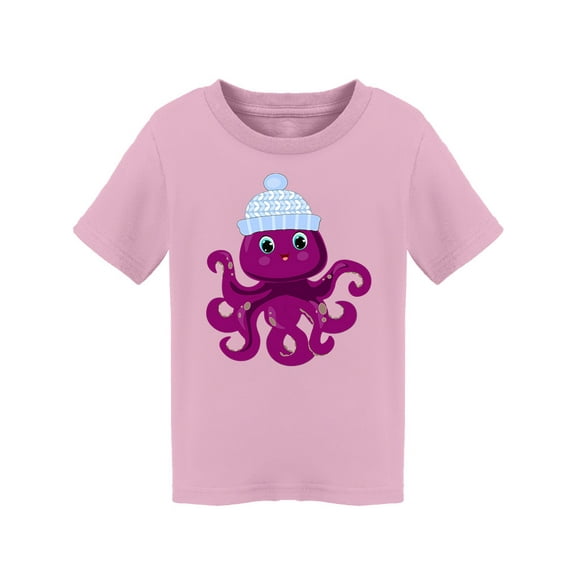 Very Cute Octopus  T-Shirt Toddler -Image by Shutterstock,  3 Toddler