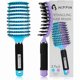 thumbnail image 1 of wonima11 2 Pack Boar Bristle Hair Brush, Wet & Dry No Pull Curved Vented Hair Brush, Styling Magical Brush Detangler for Kids & Men, Hairbrush for Women Can Adds Shine & Smooth Curly Thick Hair, 1 of 1