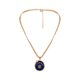 thumbnail image 5 of Simple personalidad luz lujo nicho metal hueco retro brújula moneda colgante collar mujer X2818-2 JFHHH pequeña, 5 of 5