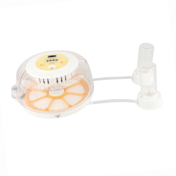 Incubadora de huevos Fernando Digital redonda con volteador automático para 8 huevos