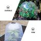 thumbnail image 2 of 2 piezas de jardín Cloche Dome Bell Plant Covers Reutilizable Plástico Mini Invernadero Frost Guard Protección contra heladas para el calentamiento de plántulas de frutas y verduras TUNC Sencillez, 2 of 5