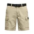 thumbnail image 6 of Slim Shorts for Men Solid Color Multi Pocket Workwear Five Quarter Pants Outdoor Casual Fashion Shorts Men's Breathable Athletic Shorts, 6 of 9